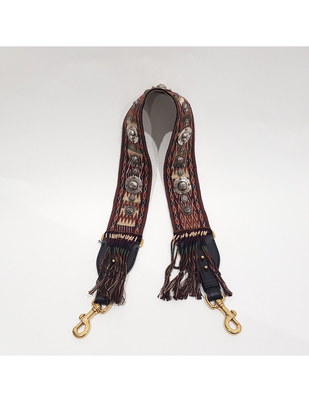 Bandoulière DIOR en toile brodée