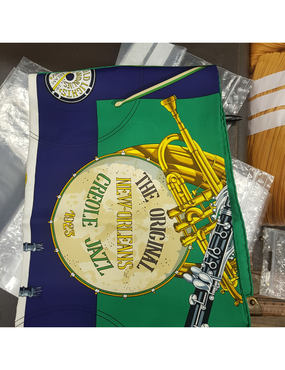 Carre HERMES "The Original New-Orleans Creole Jazz 1923"