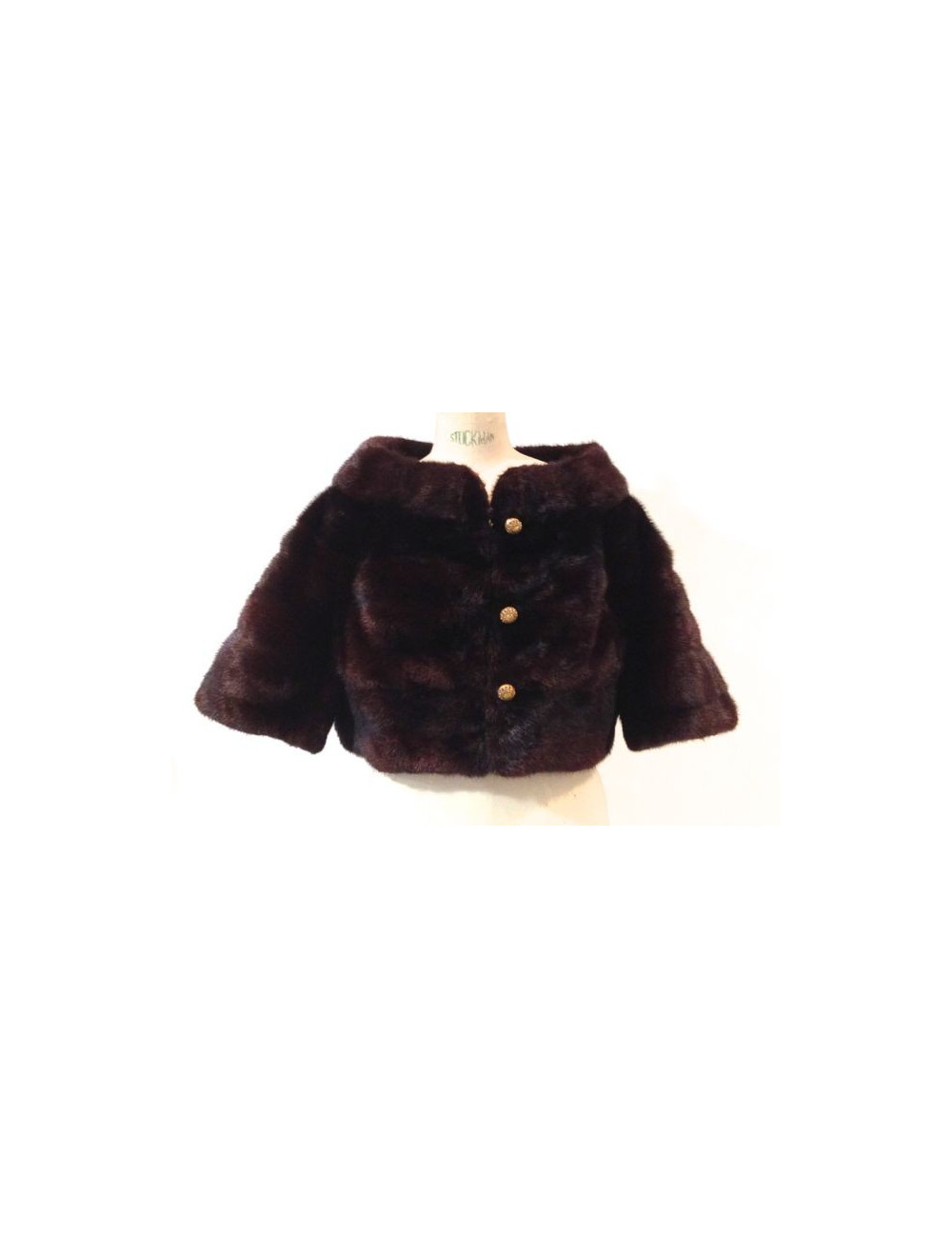 Veste JANDEL furs courte en vison 