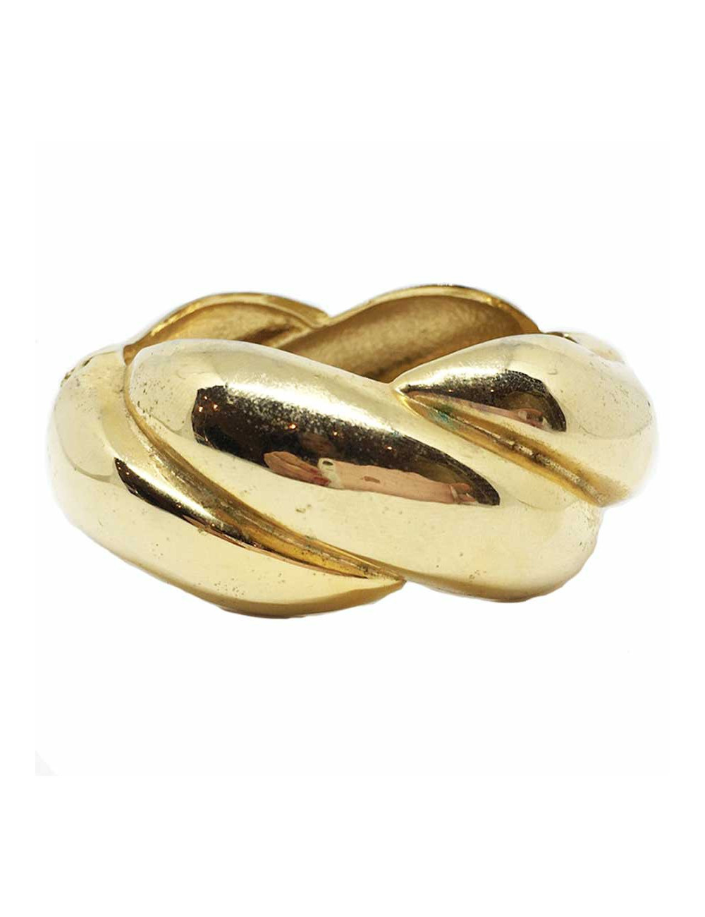 Bracelet torsadé doré