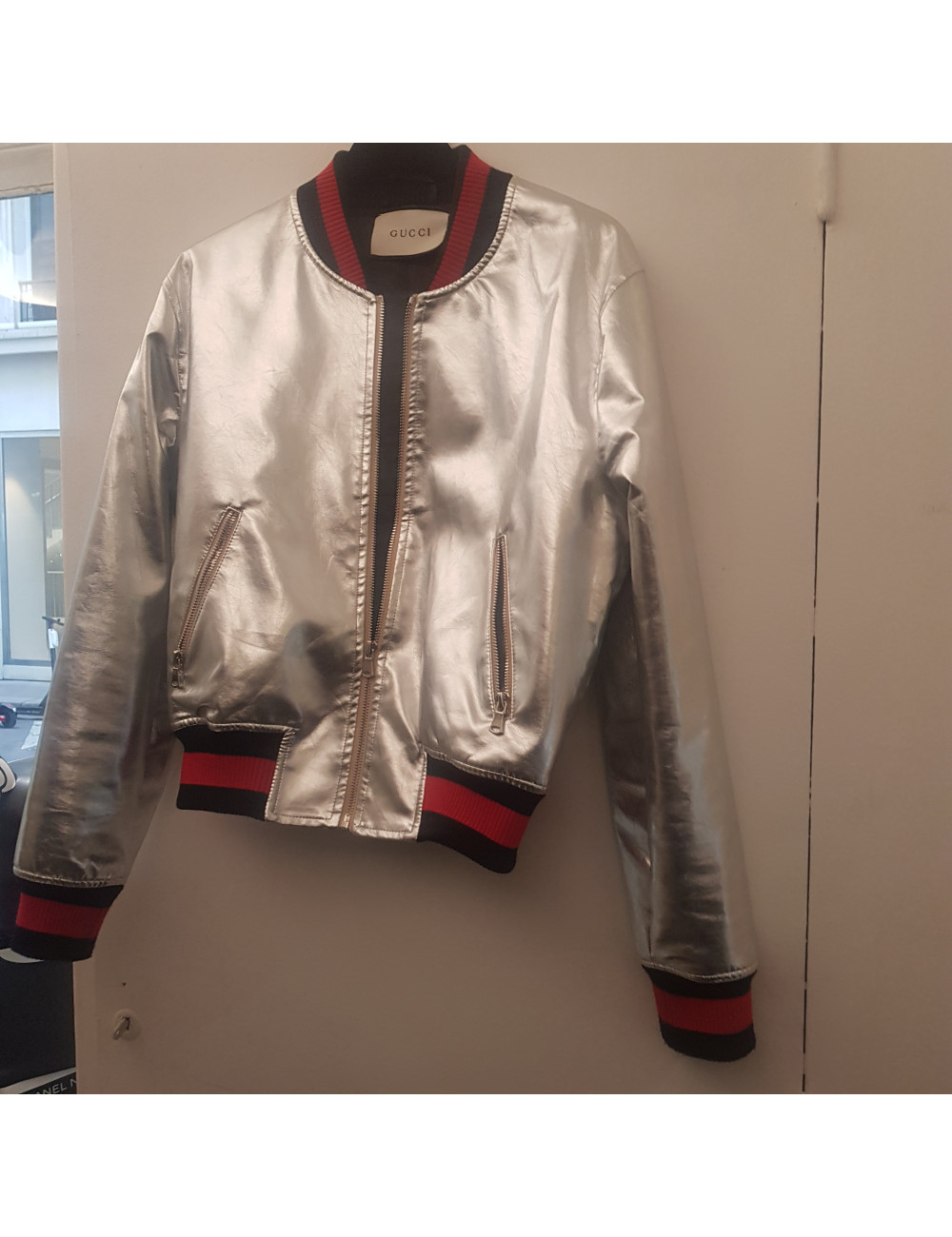 Blouson GUCCI argent