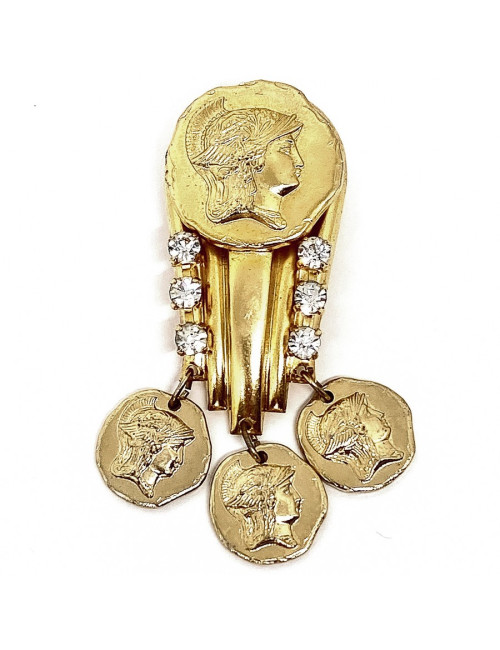 Clips d'oreille style Versace