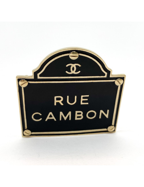 Broche "Rue Cambon" CHANEL CC