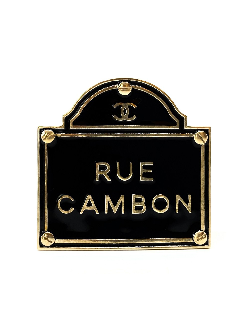 Broche "Rue Cambon" CHANEL CC