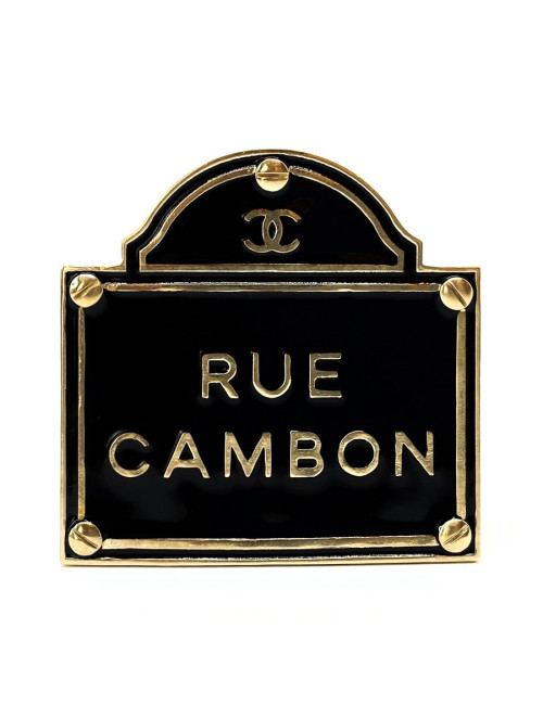 Broche CHANEL "Rue Cambon"