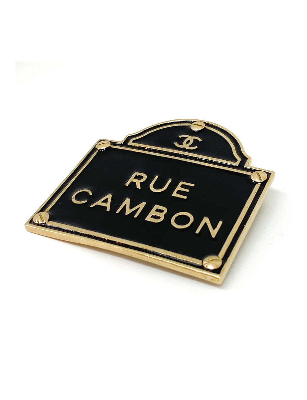 Broche CHANEL "Rue Cambon"