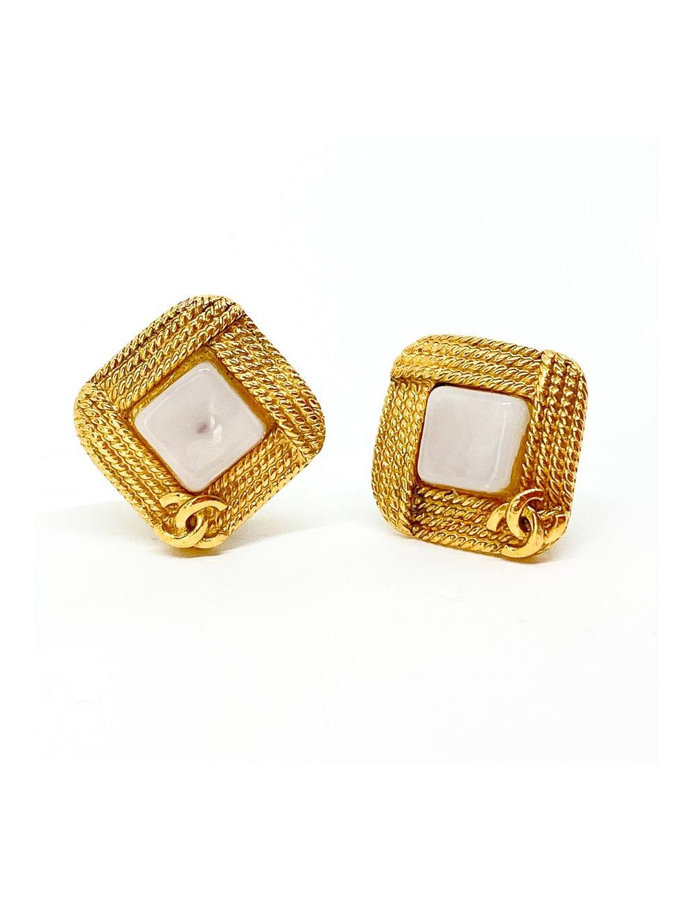 Boucles d'oreille clips CHANEL Vintage