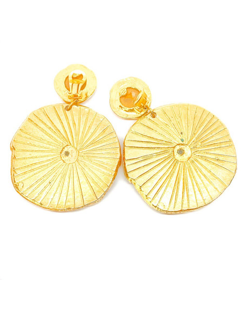 Boucles d'oreille soleil 