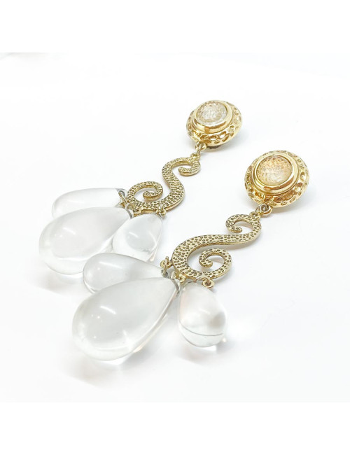 Vintage statement earrings