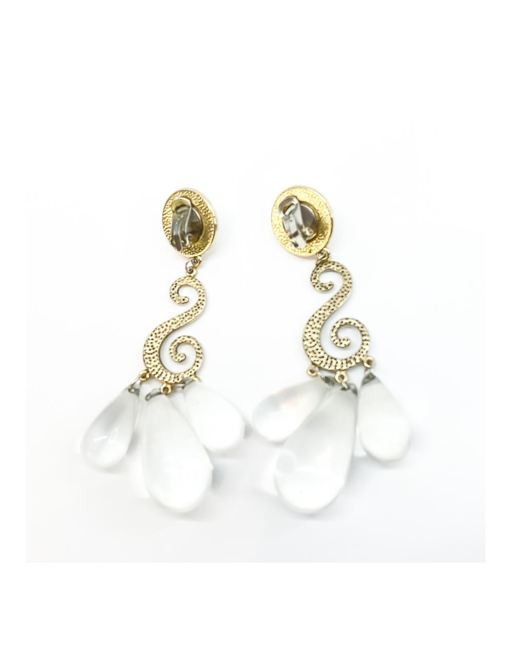 Vintage statement earrings