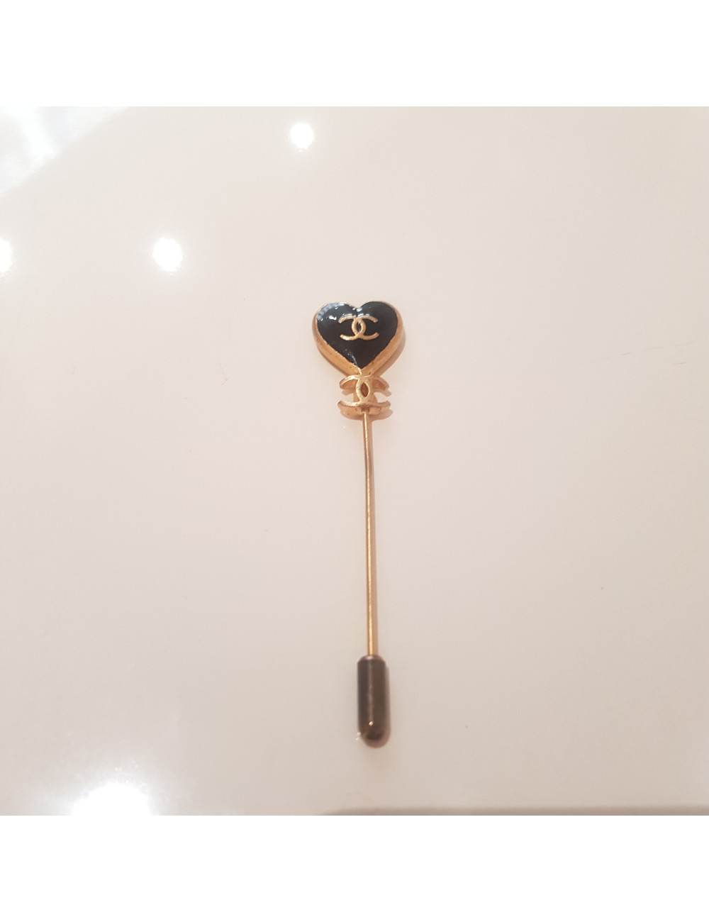 Epingle coeur CHANEL