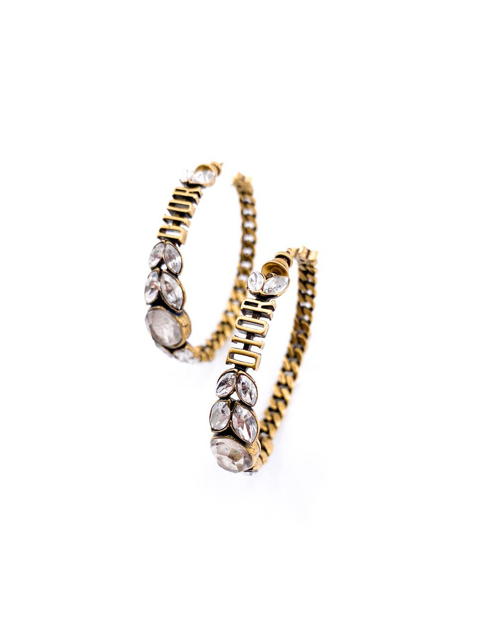 Boucles d'oreille DIOR créoles