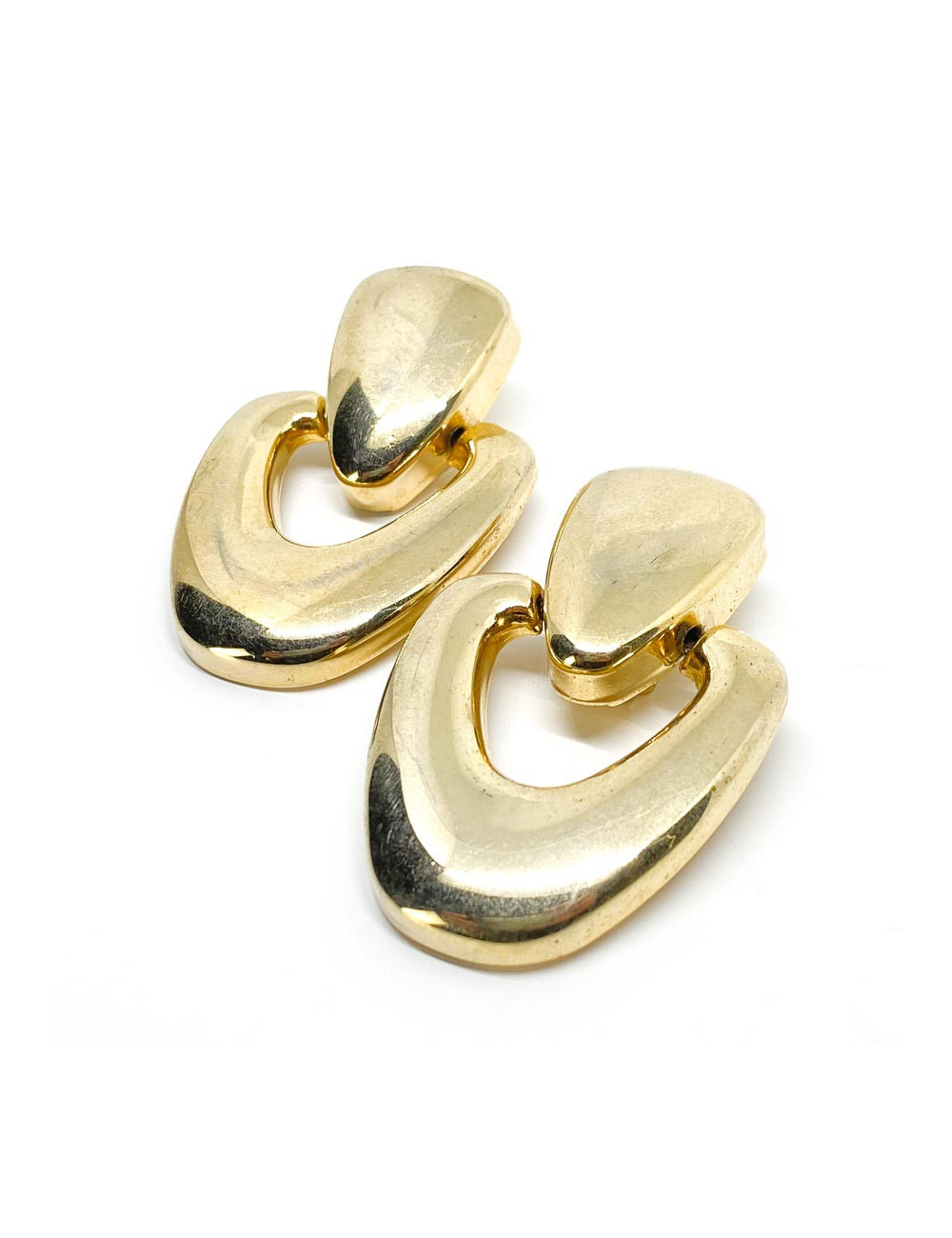 Clips vintage pendants dorés vintage