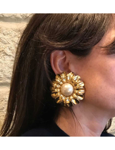 Collector! CHANEL vintage flower clips - Certified Authentic 2