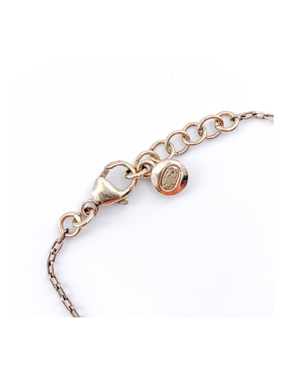 Bracelet CHANEL amethyste, perles, et cristal de roche