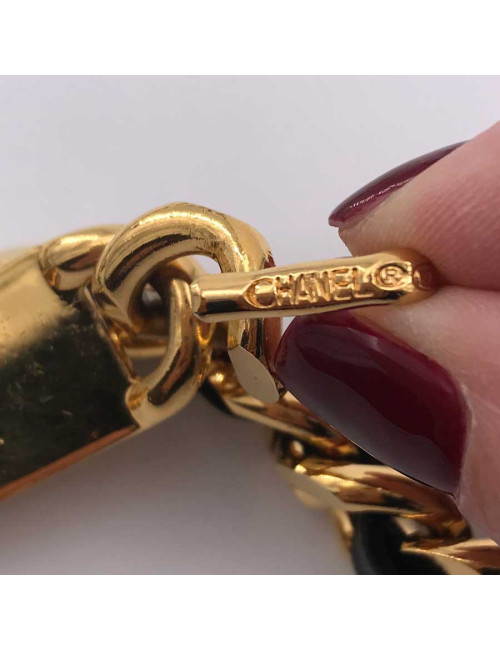 CHANEL Cambon Belt Vintage - Certified Authentic Occasion