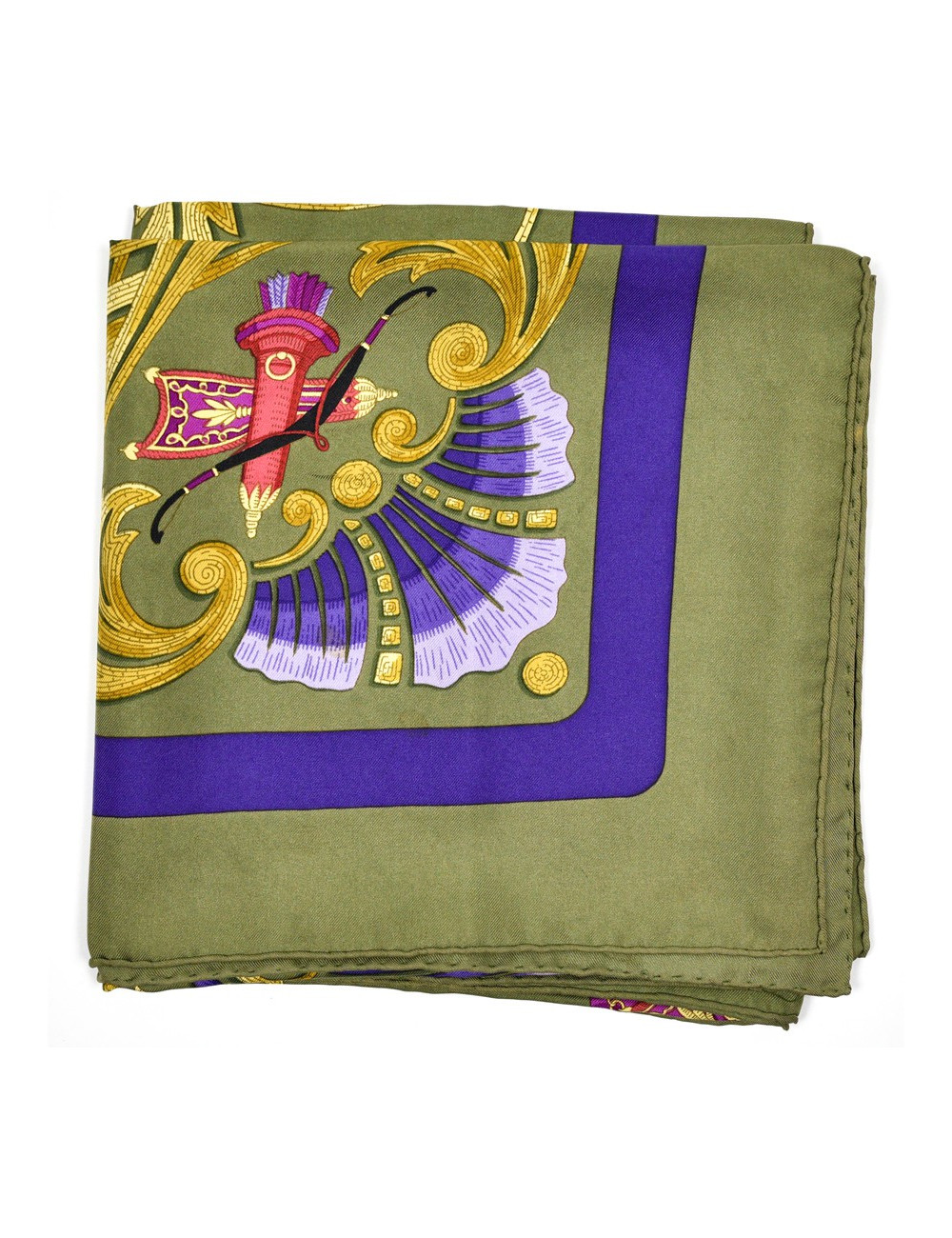 "Cheval turc" Carré HERMES en soie