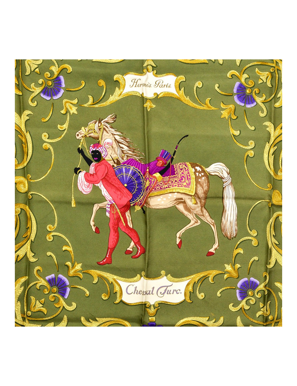 Carré HERMES "Cheval turc"