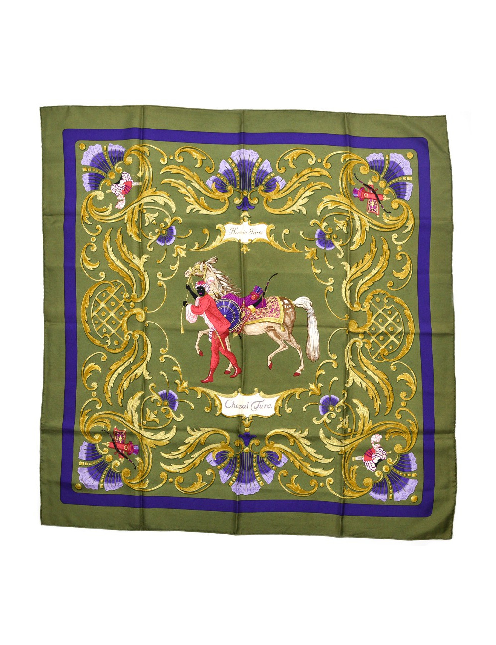 Carré HERMES "Cheval turc"