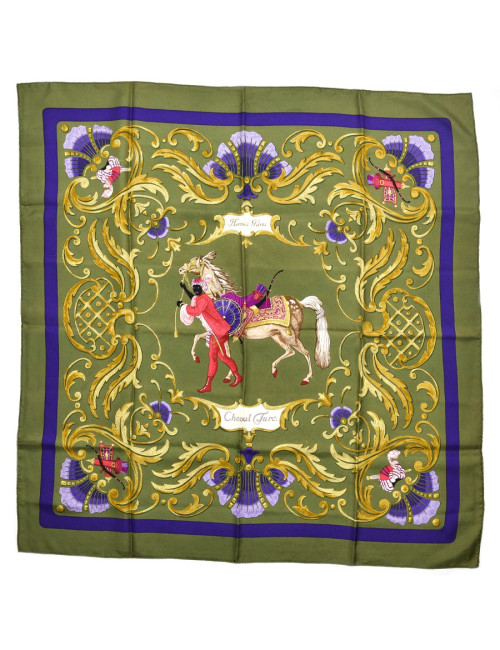 Carré HERMES "Cheval turc"