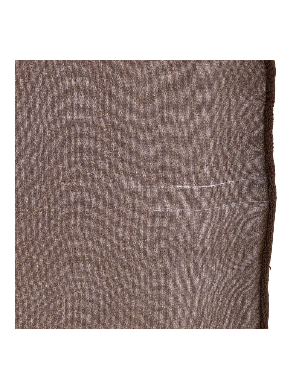 Etole DIOR soie brodée marron