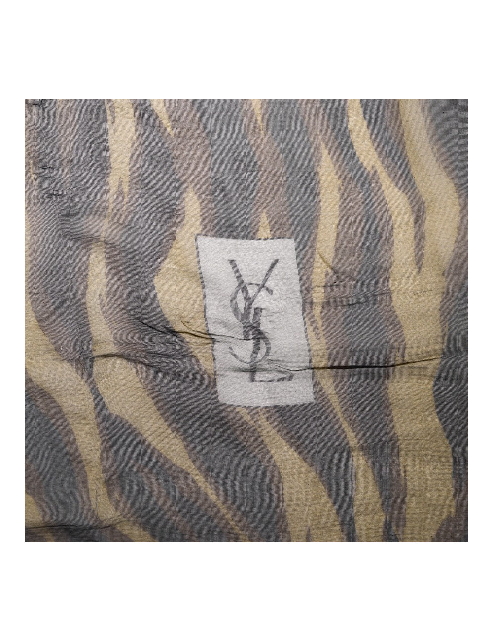 Large foulard YSL soie 