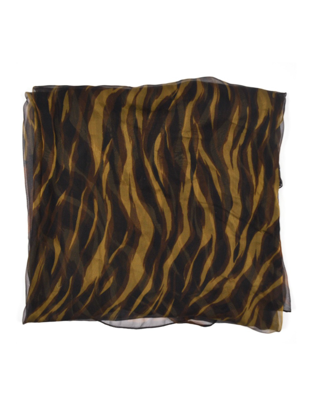 YVES SAINT LAURENT YSL large silk scarf