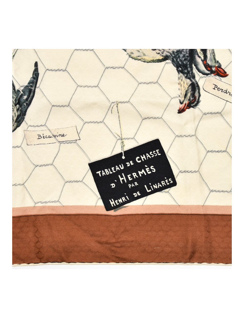 Carré HERMES "Tableau de chasse"