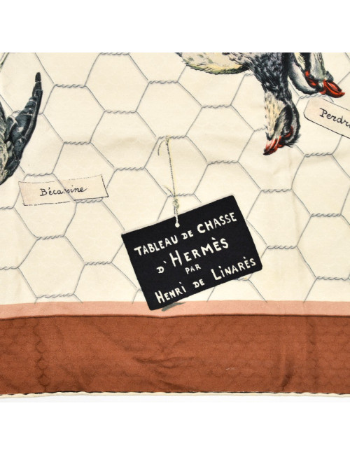 Carré HERMES "Tableau de chasse"