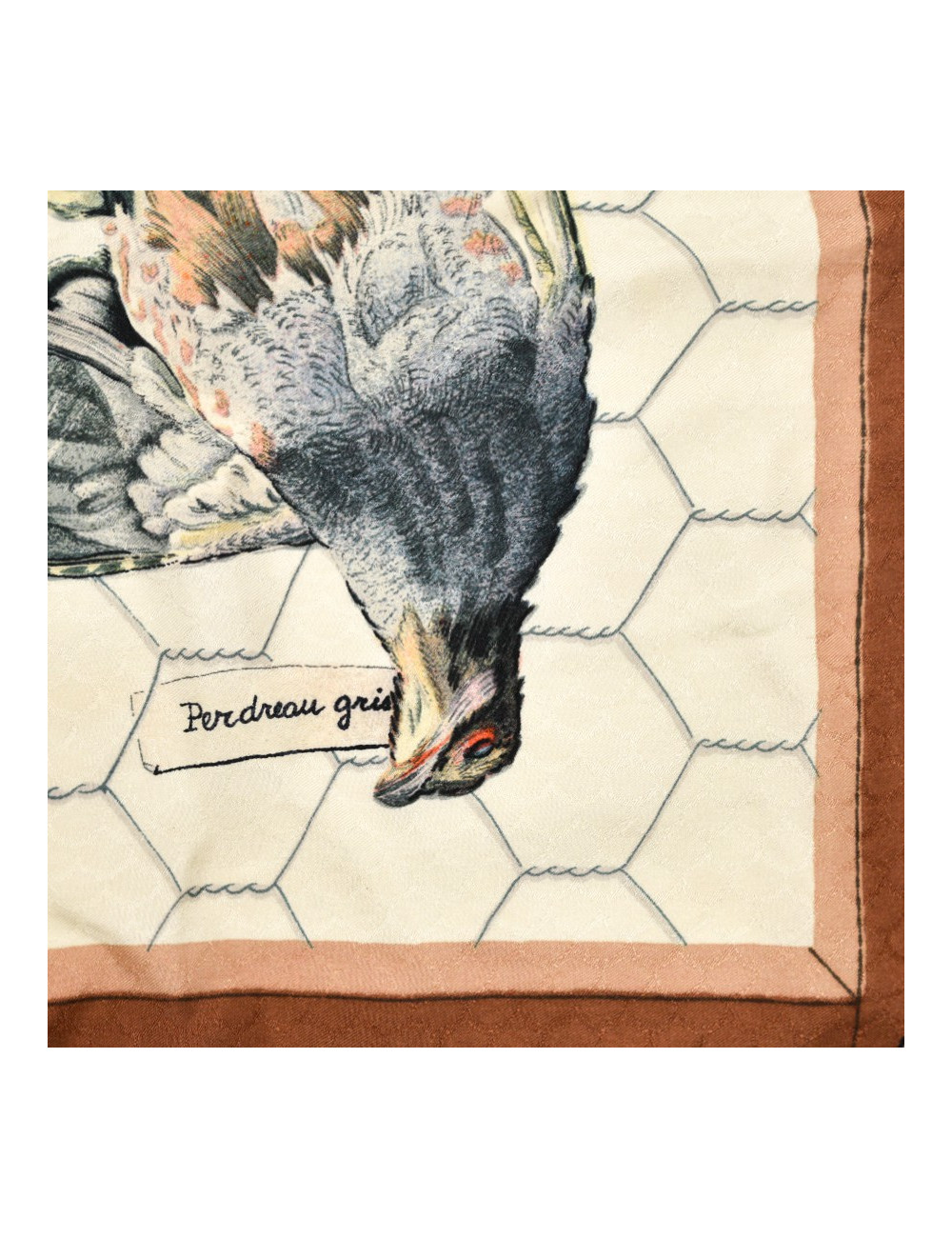 "Tableau de chasse" Carré HERMES soie