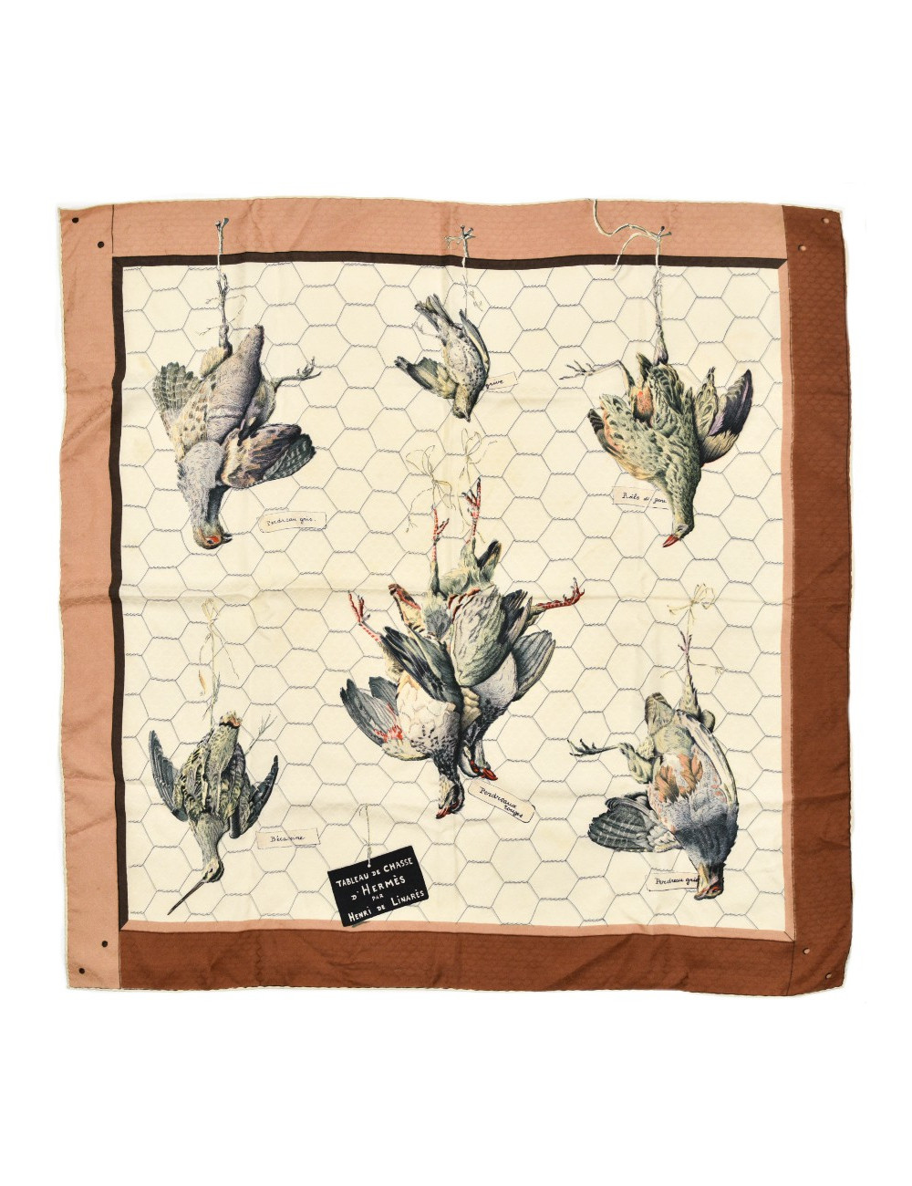 Carré HERMES "Tableau de chasse"