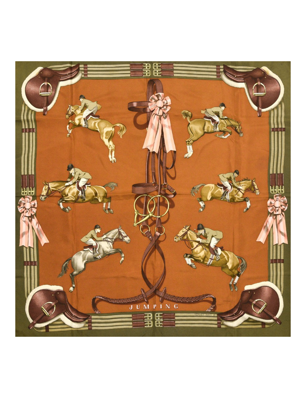 Carré HERMES "Jumping"