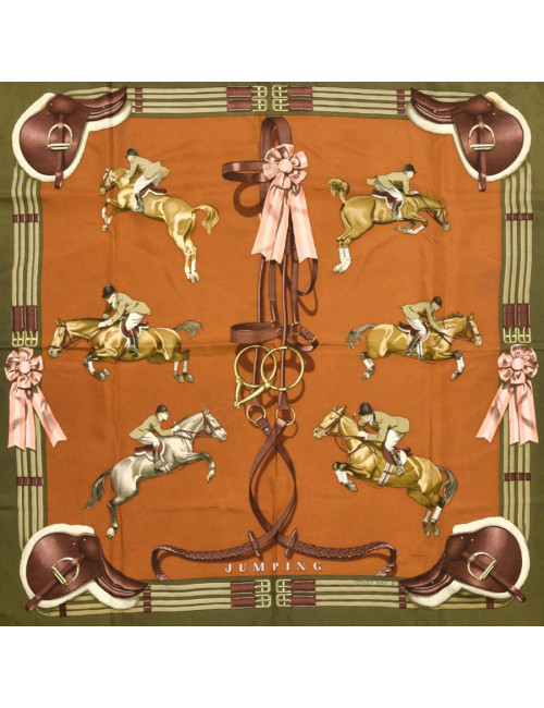 Carré HERMES "Jumping"
