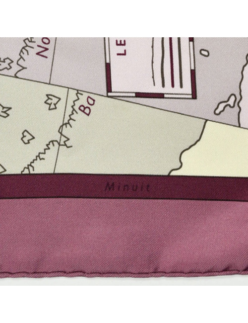 HERMES Scarf "Le monde est vaste" - Certified Occasion to shop here