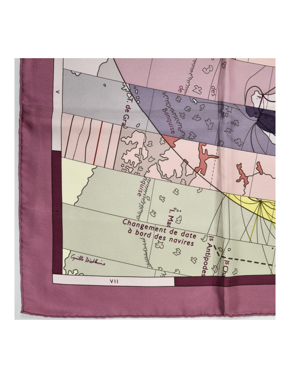 HERMES Scarf "Le monde est vaste" - Certified Occasion to shop here