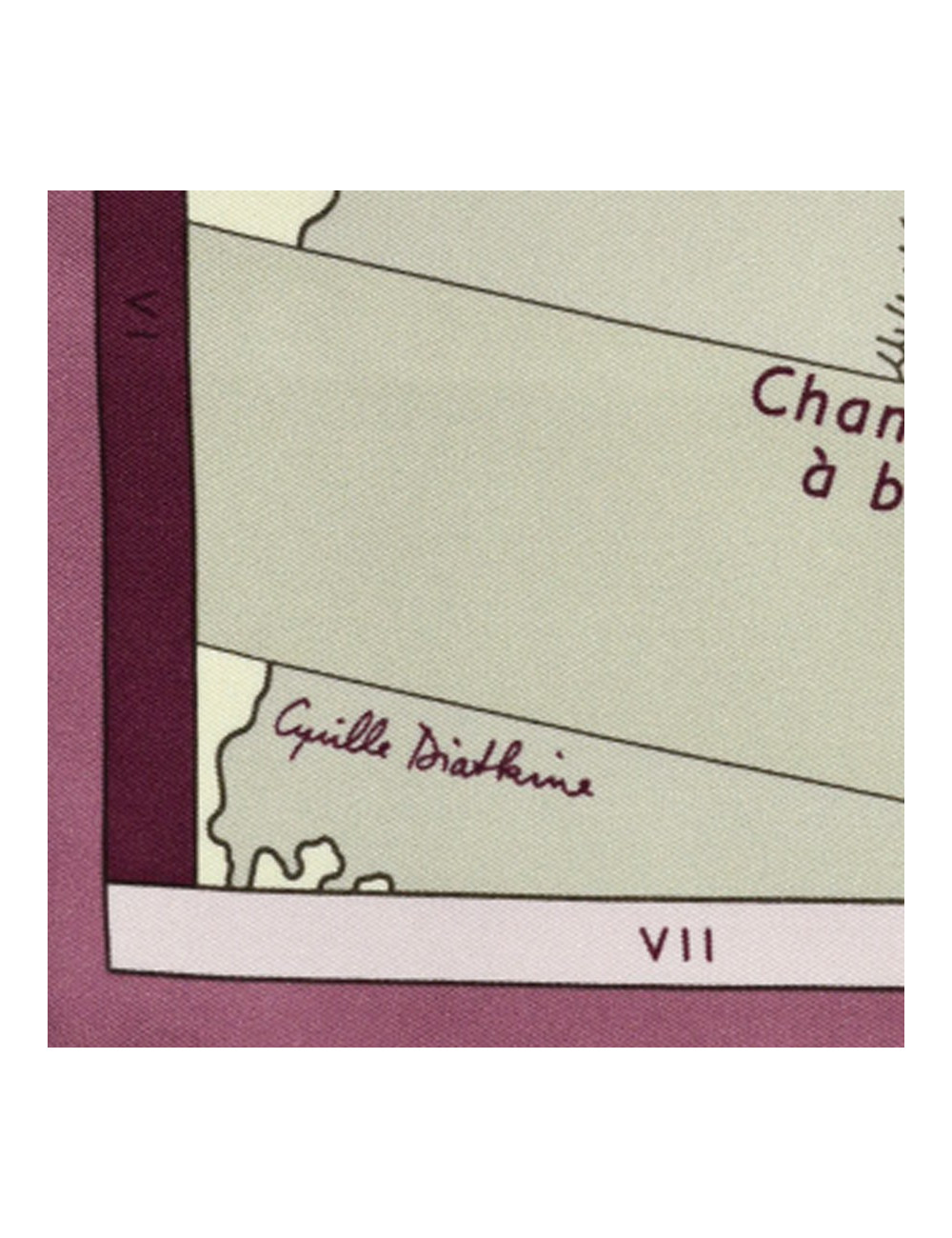 Carré HERMES soie "Le monde est vaste"