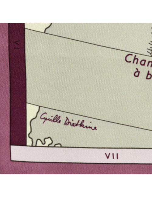 HERMES Scarf "Le monde est vaste" - Certified Occasion to shop here