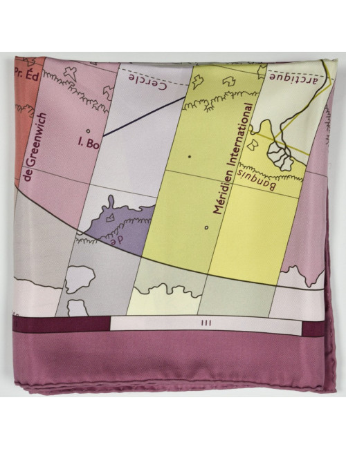 HERMES Scarf "Le monde est vaste" - Certified Occasion to shop here