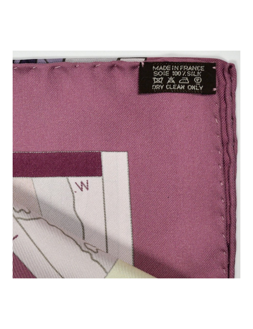 HERMES Scarf "Le monde est vaste" - Certified Occasion to shop here