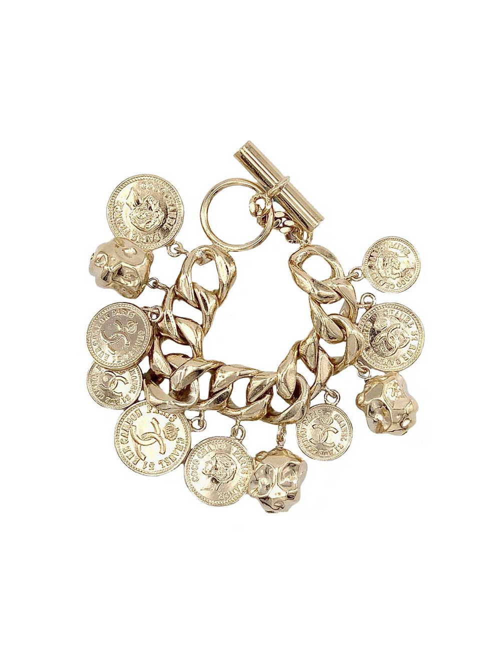 Bracelet CHANEL charms Cambon Vintage