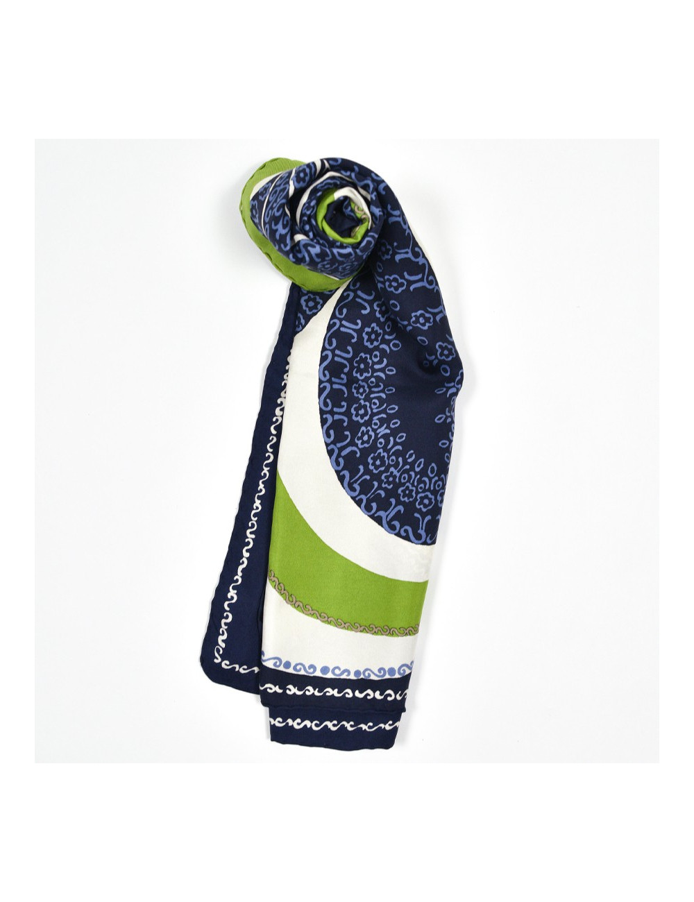 Foulard Dior Vert et bleu 