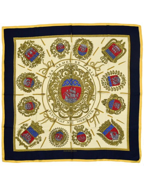 Carré Les armes de Paris HERMES