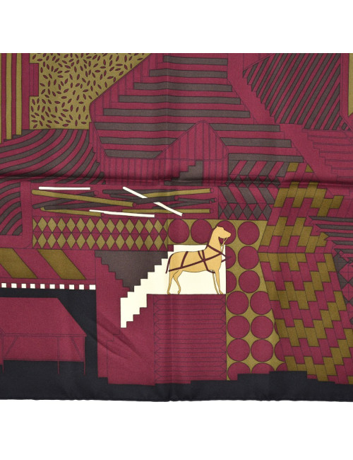 Carré HERMES 100 % soie