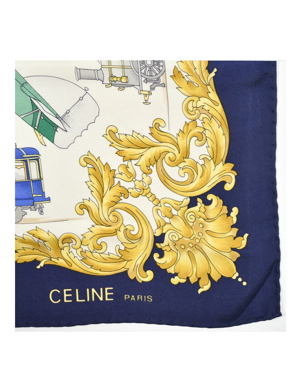 Foulard Celine bateau train avion