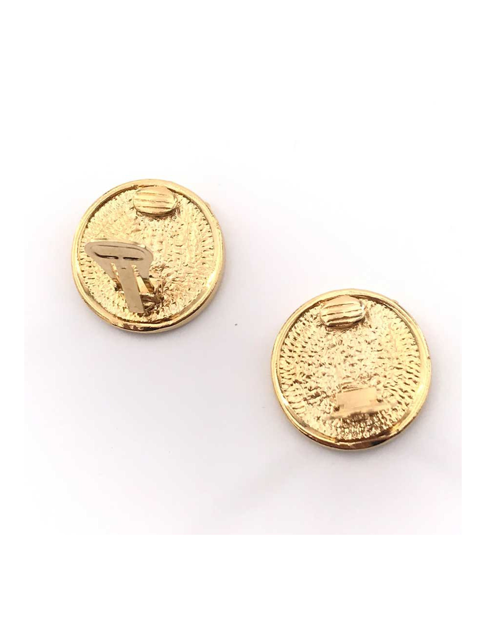 Boucles d'oreille CHANEL pièce "51 rue Cambon Paris"