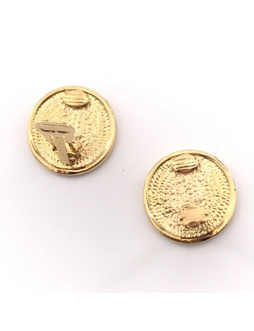 Boucles d'oreille CHANEL pièce "51 rue Cambon Paris"