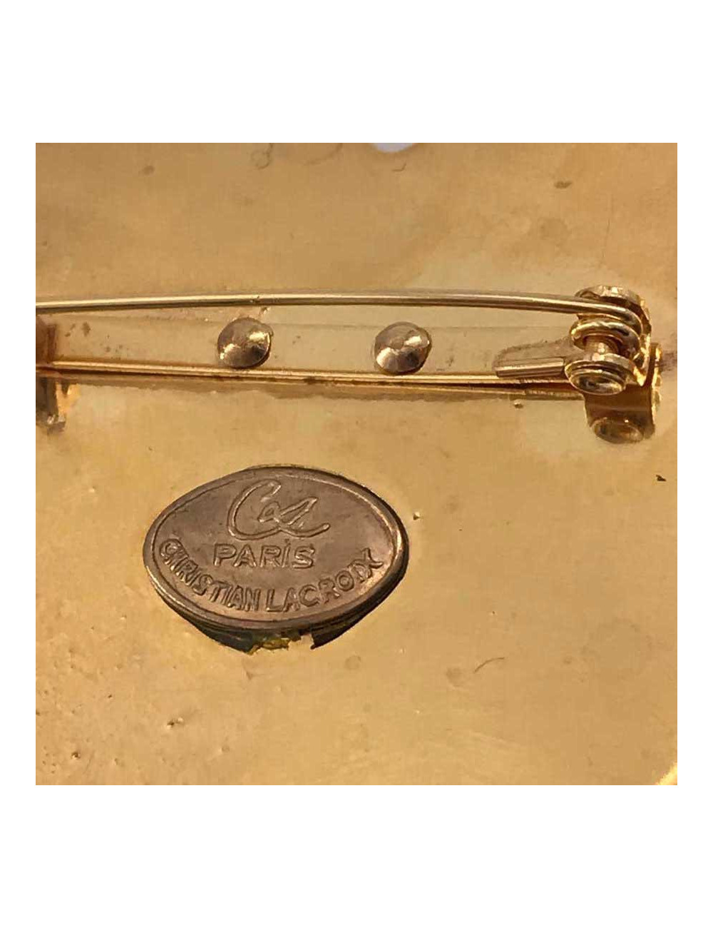 Broche coeur CHRISTIAN LACROIX Vintage