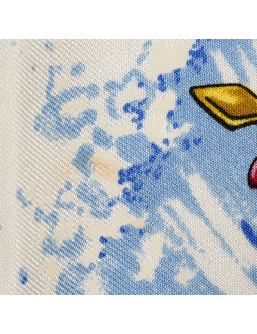 Carré HERMES Vive le vent en soie