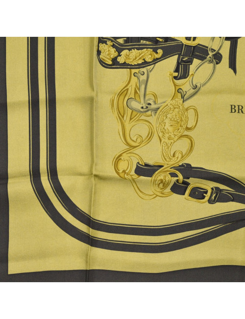 HERMES Carré "Brides de Gala" 100 % soie