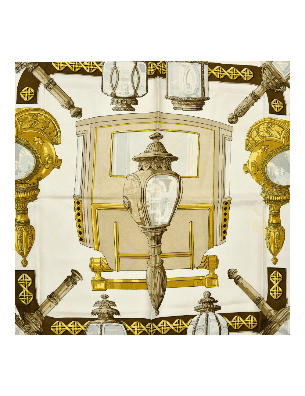 Carré Hermes Feux de route 